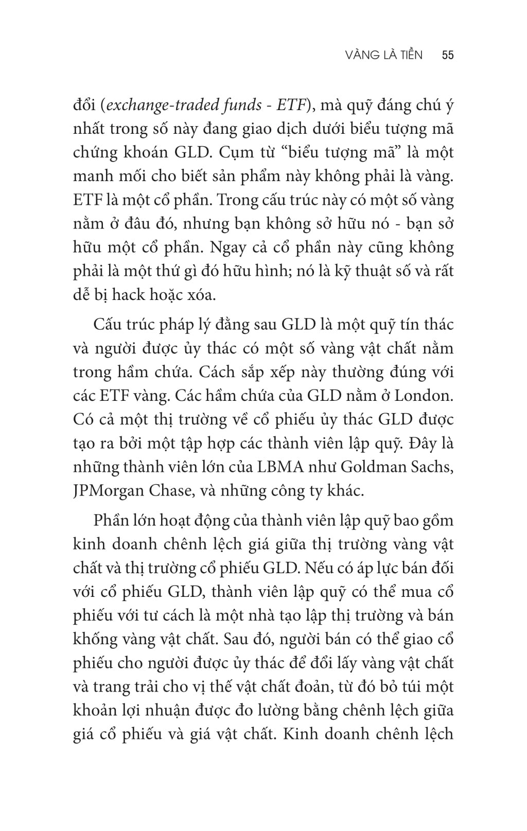 Cach Nhin Moi Ve Vang - The New Case For Gold