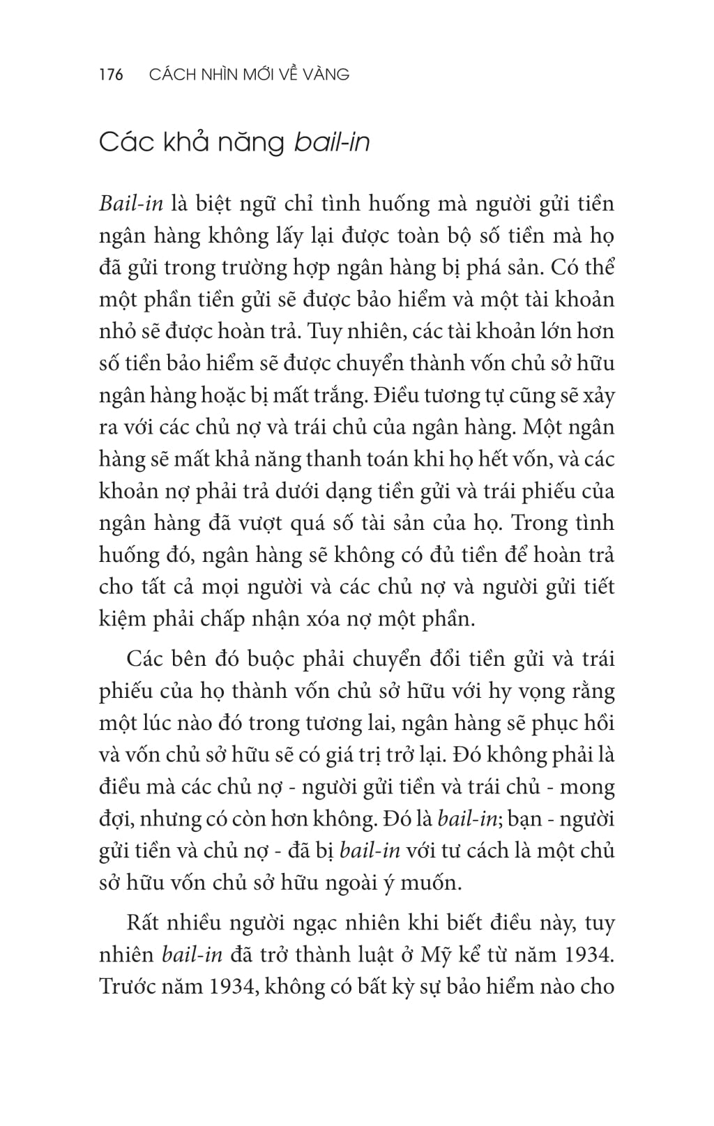 Cach Nhin Moi Ve Vang - The New Case For Gold