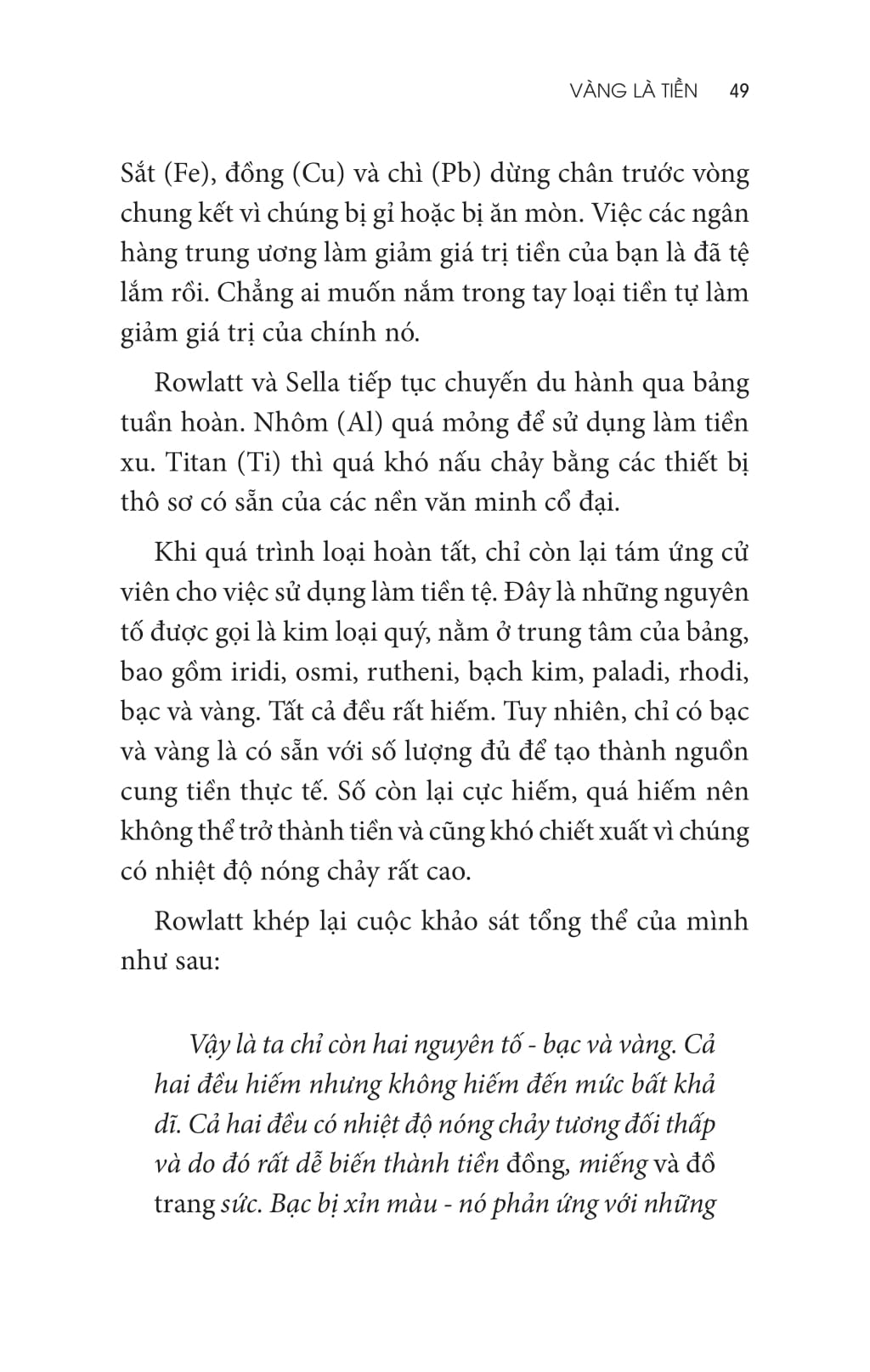 Cach Nhin Moi Ve Vang - The New Case For Gold