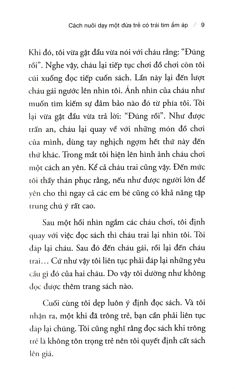 cách nuôi dạy một đứa trẻ có trái tim ấm áp (tái bản 2021)