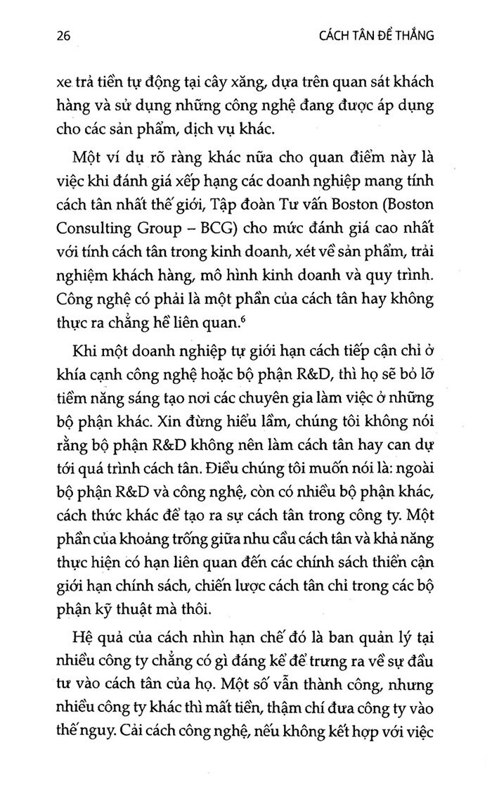cách tân để thắng - mô hình a đến f (tái bản 2022)