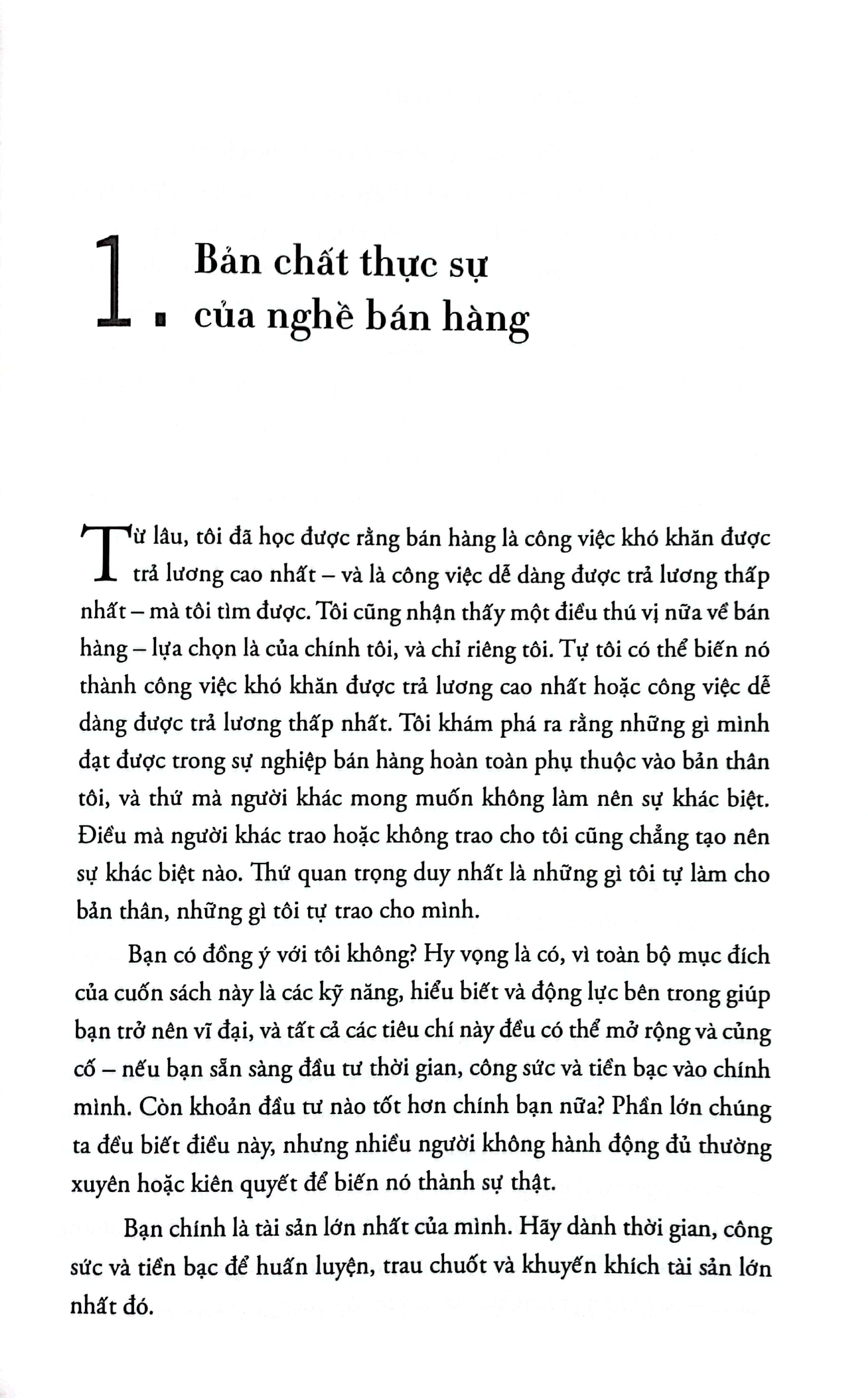 cách thức làm chủ nghệ thuật bán hàng