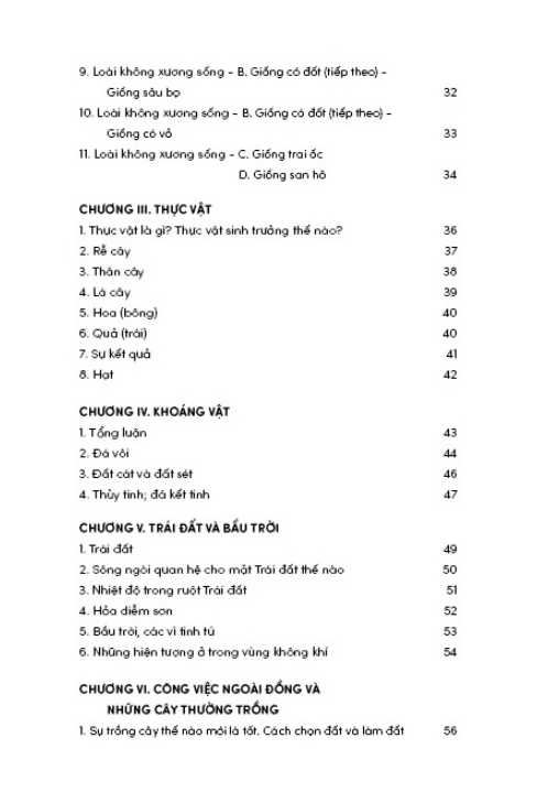 cách trí giáo khoa thư