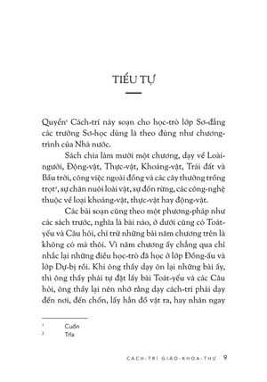 cách trí giáo khoa thư