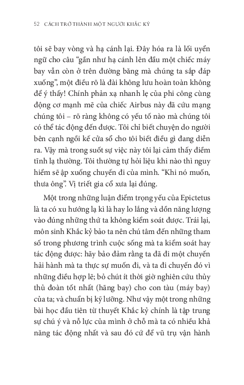 cách trở thành một người khắc kỷ - dùng triết lý cổ đại để sống đời hiện đại