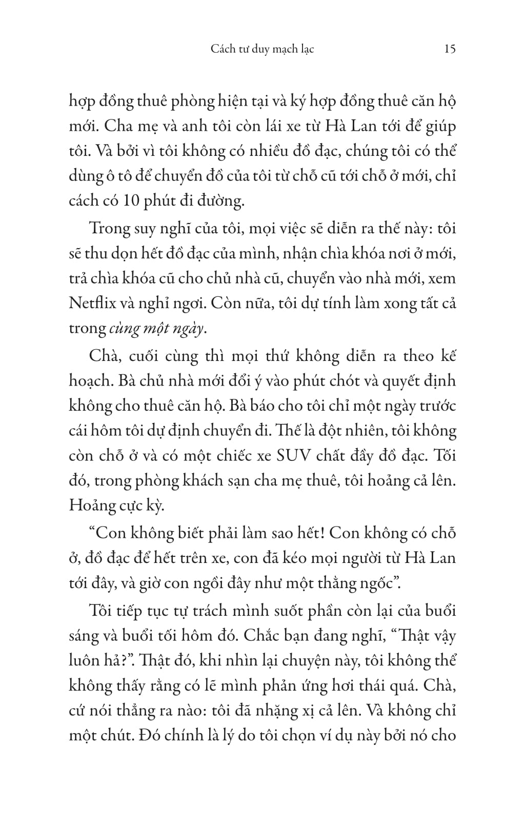 cách tư duy mạch lạc - think straight