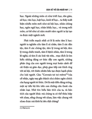 cách xử thế của người nay - nguyễn hiến lê