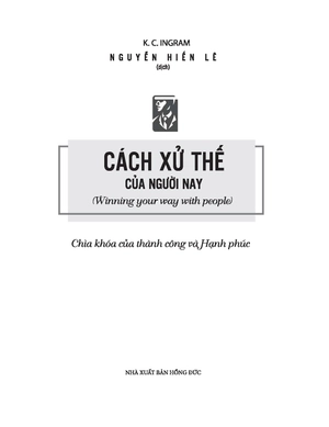 cách xử thế của người nay - nguyễn hiến lê