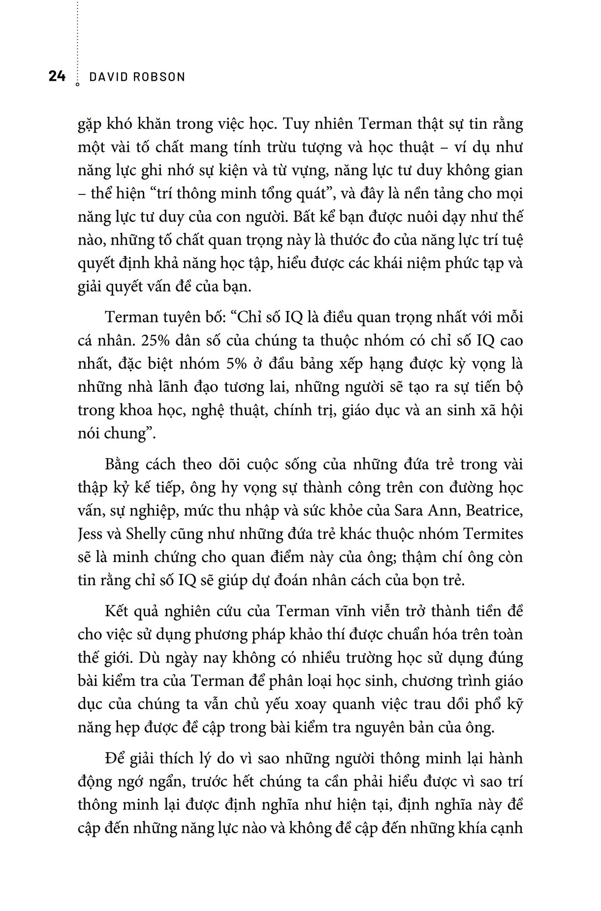 cái bẫy của trí thông minh