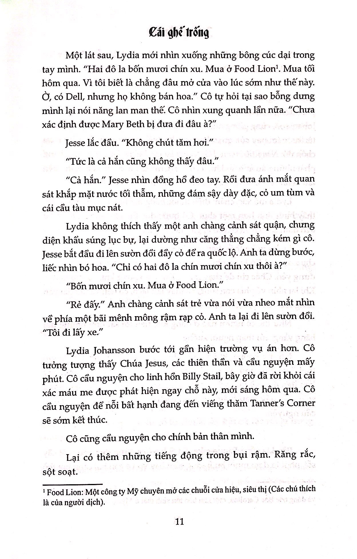 cái ghế trống (tái bản 2018)