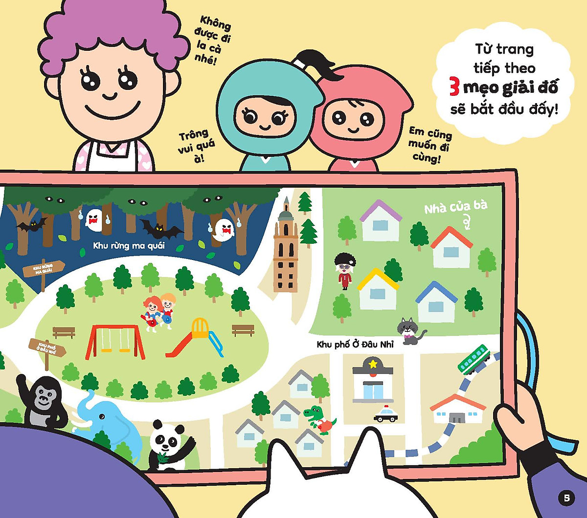 Cai Nao Nhi? La Ai Nhi? - 3 Meo Giai Do Cung Cau Be Nincha