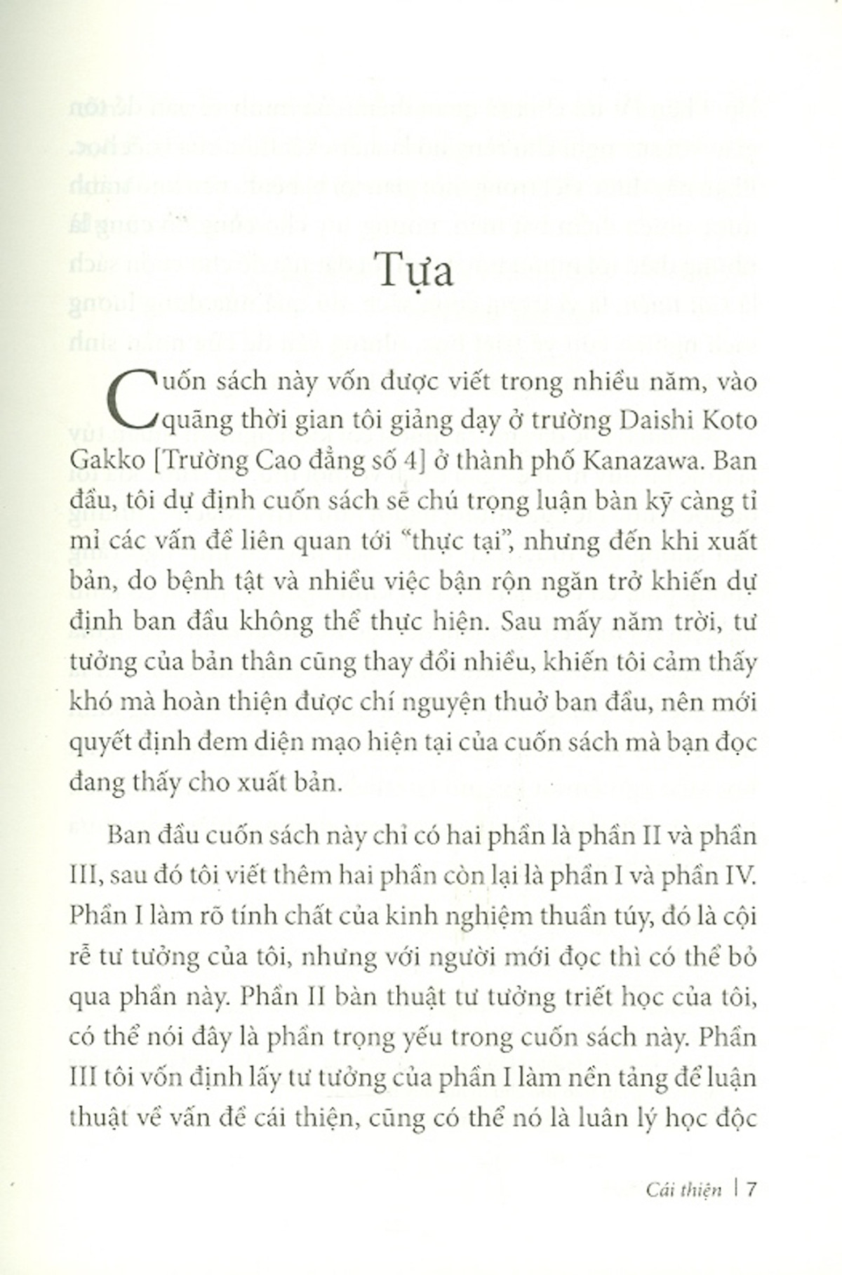 cái thiện - hành trình kiếm tìm tự ngã chân chính