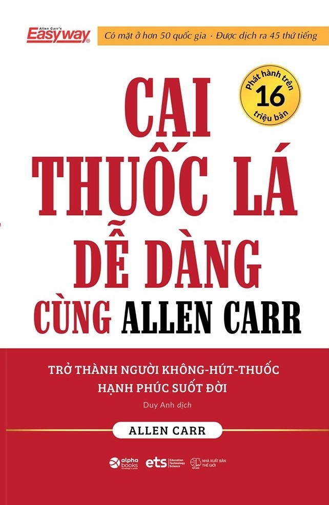 cai thuốc lá dễ dàng cùng allen carr