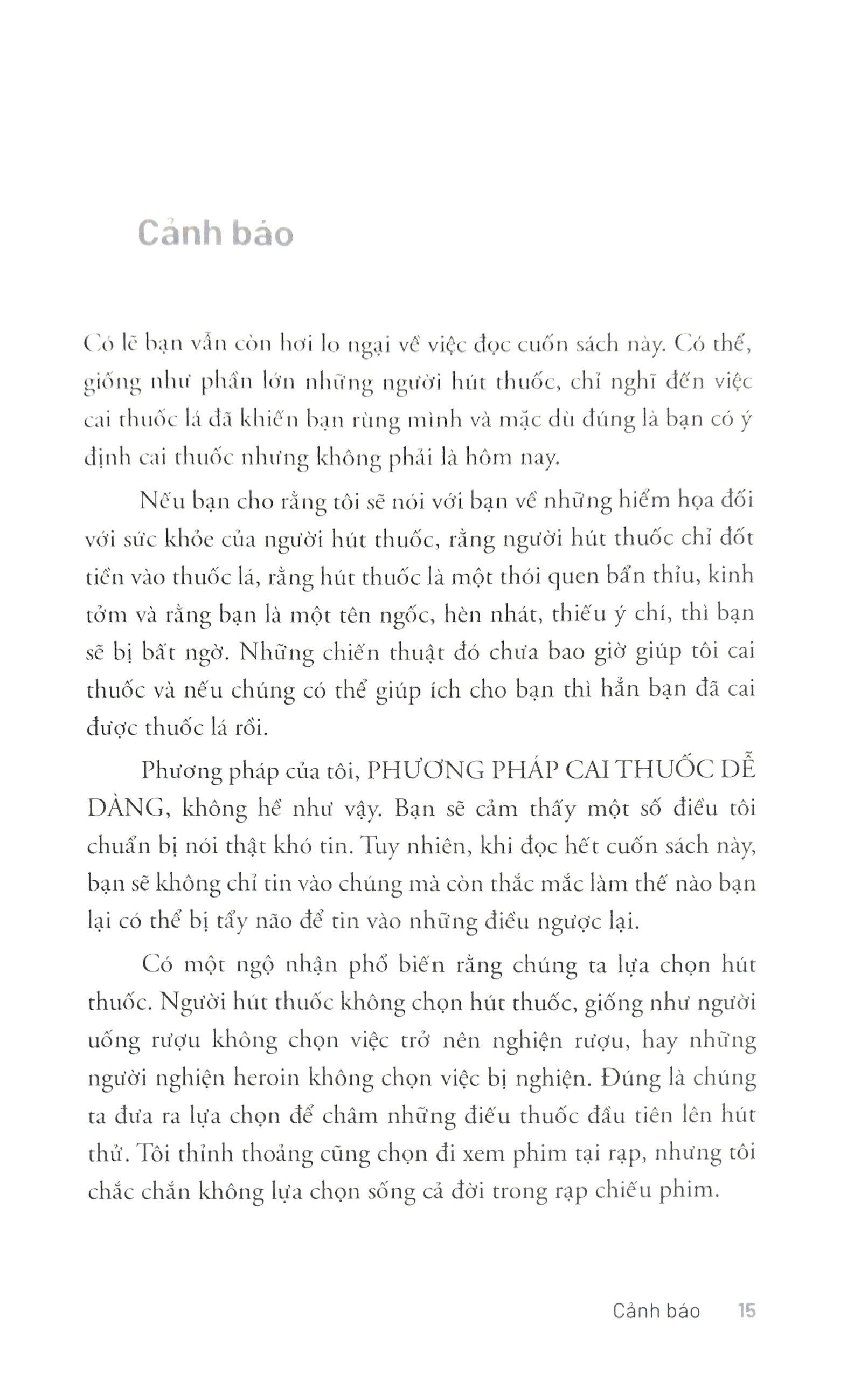 cai thuốc lá dễ dàng cùng allen carr