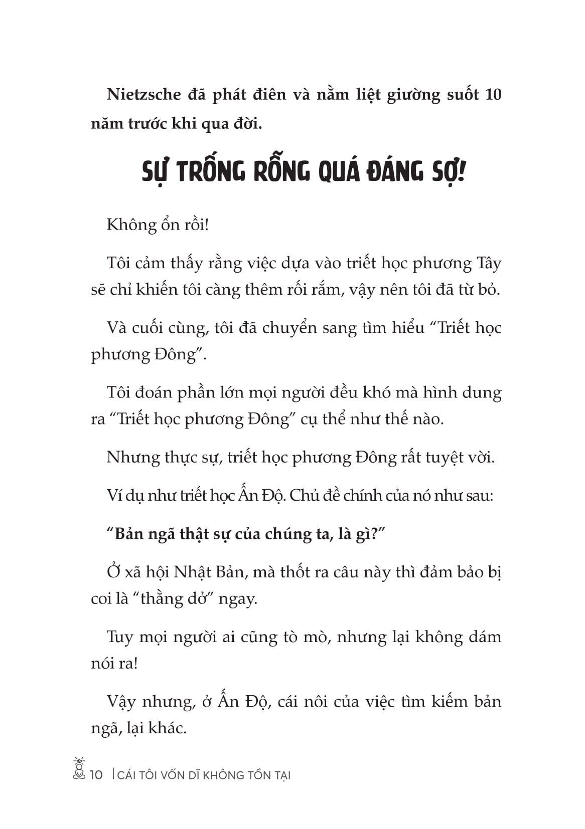 Cai Toi Von Di Khong Ton Tai - Khai Sang Bang Triet Hoc Phuong Dong
