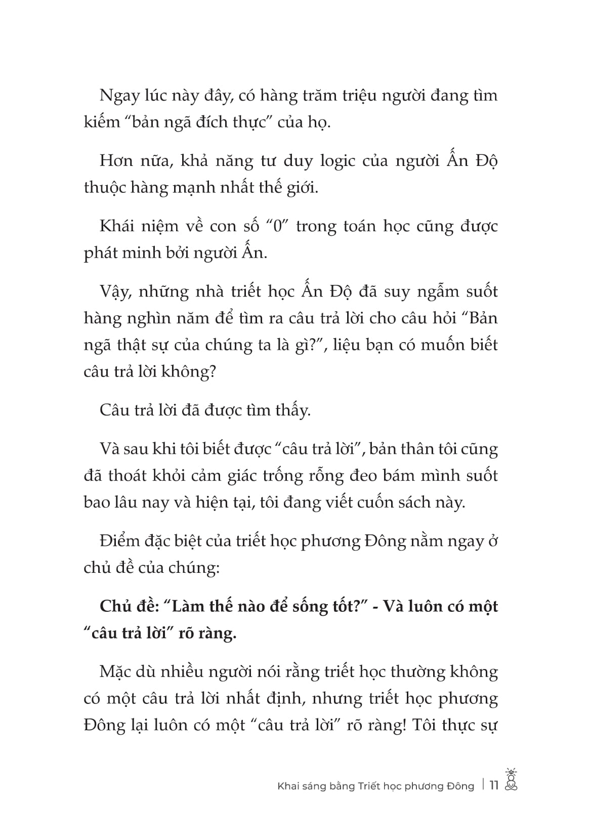 Cai Toi Von Di Khong Ton Tai - Khai Sang Bang Triet Hoc Phuong Dong