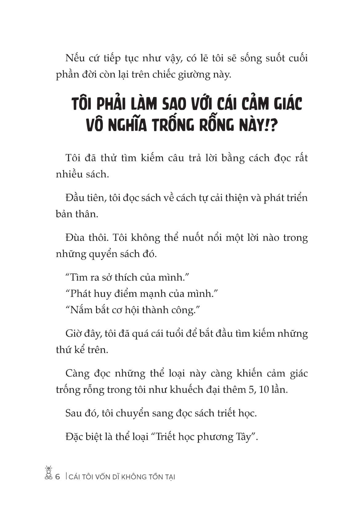Cai Toi Von Di Khong Ton Tai - Khai Sang Bang Triet Hoc Phuong Dong