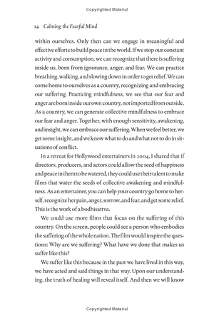 calming the fearful mind: a zen response to terrorism