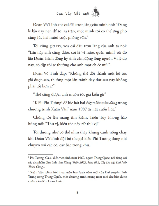 cạm bẫy bất ngờ