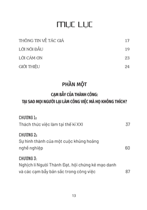 cạm bẫy của thành công