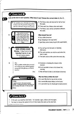 cam english exam booster for preliminary and preliminary for schools w/o ans key w audio