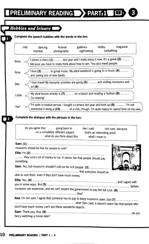 cam english exam booster for preliminary and preliminary for schools w/o ans key w audio