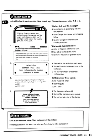 cam english exam booster for preliminary and preliminary for schools w/o ans key w audio