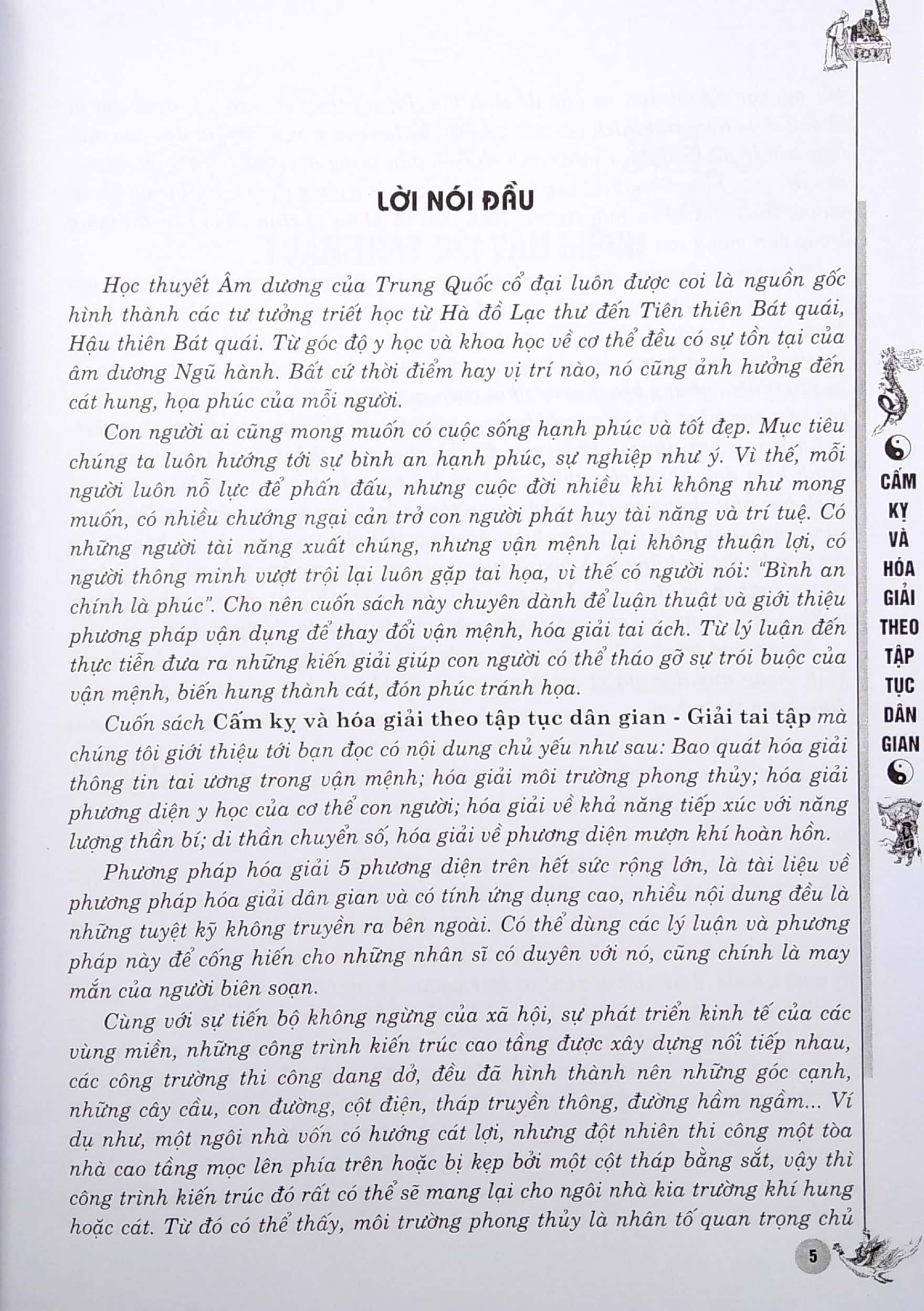 cấm kị và hóa giải theo tập tục dân gian - giải tai tập (tái bản)