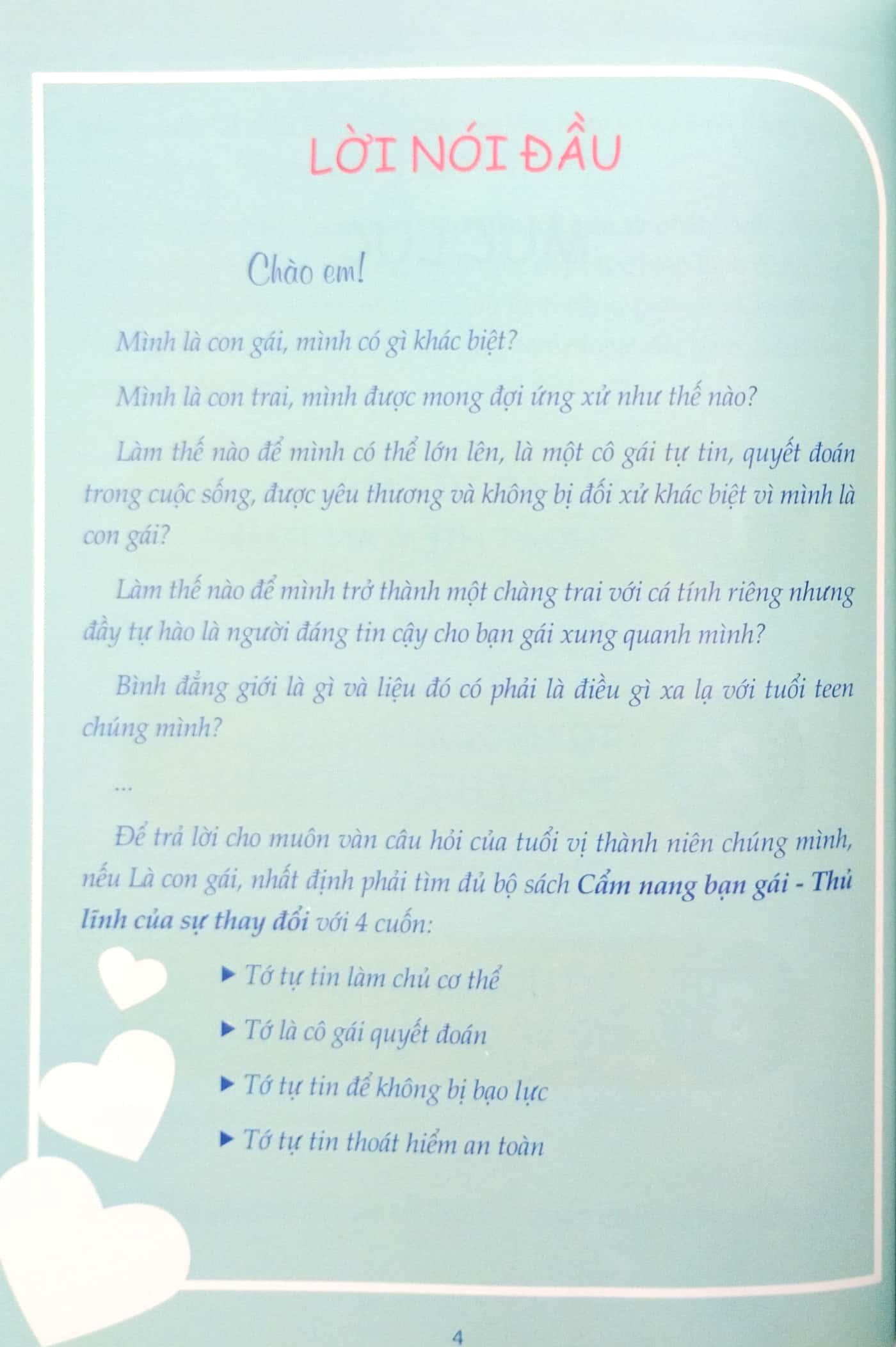 cẩm nang bạn gái - thủ lĩnh của sự thay đổi - tớ tự tin thoát hiểm an toàn (tái bản 2022)
