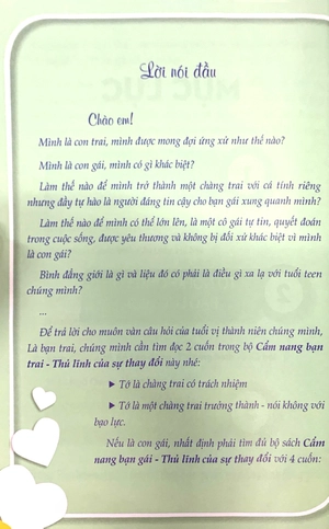 cẩm nang bạn trai - thủ lĩnh của sự thay đổi - tớ là chàng trai trưởng thành, nói không với bạo lực