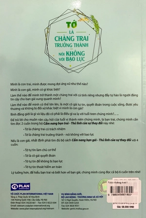 cẩm nang bạn trai - thủ lĩnh của sự thay đổi - tớ là chàng trai trưởng thành, nói không với bạo lực