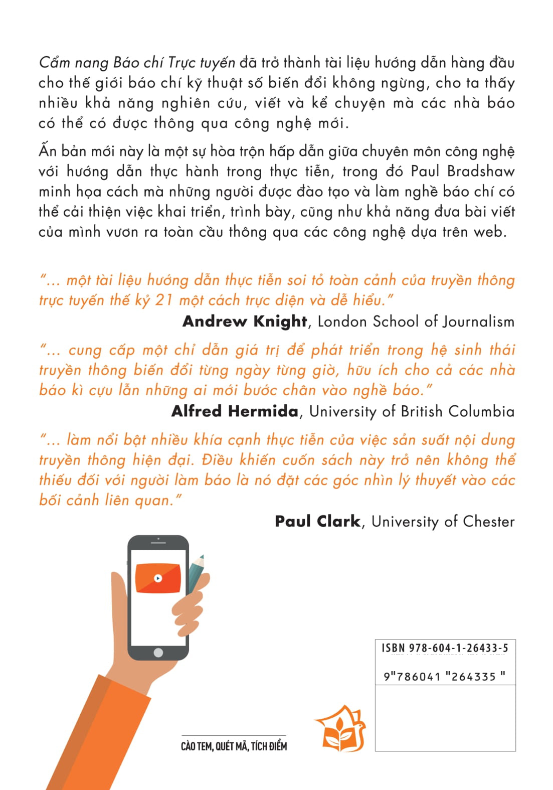 cẩm nang báo chí trực tuyến - kỹ năng sinh tồn và lớn mạnh trong kỷ nguyên số (tái bản 2025)