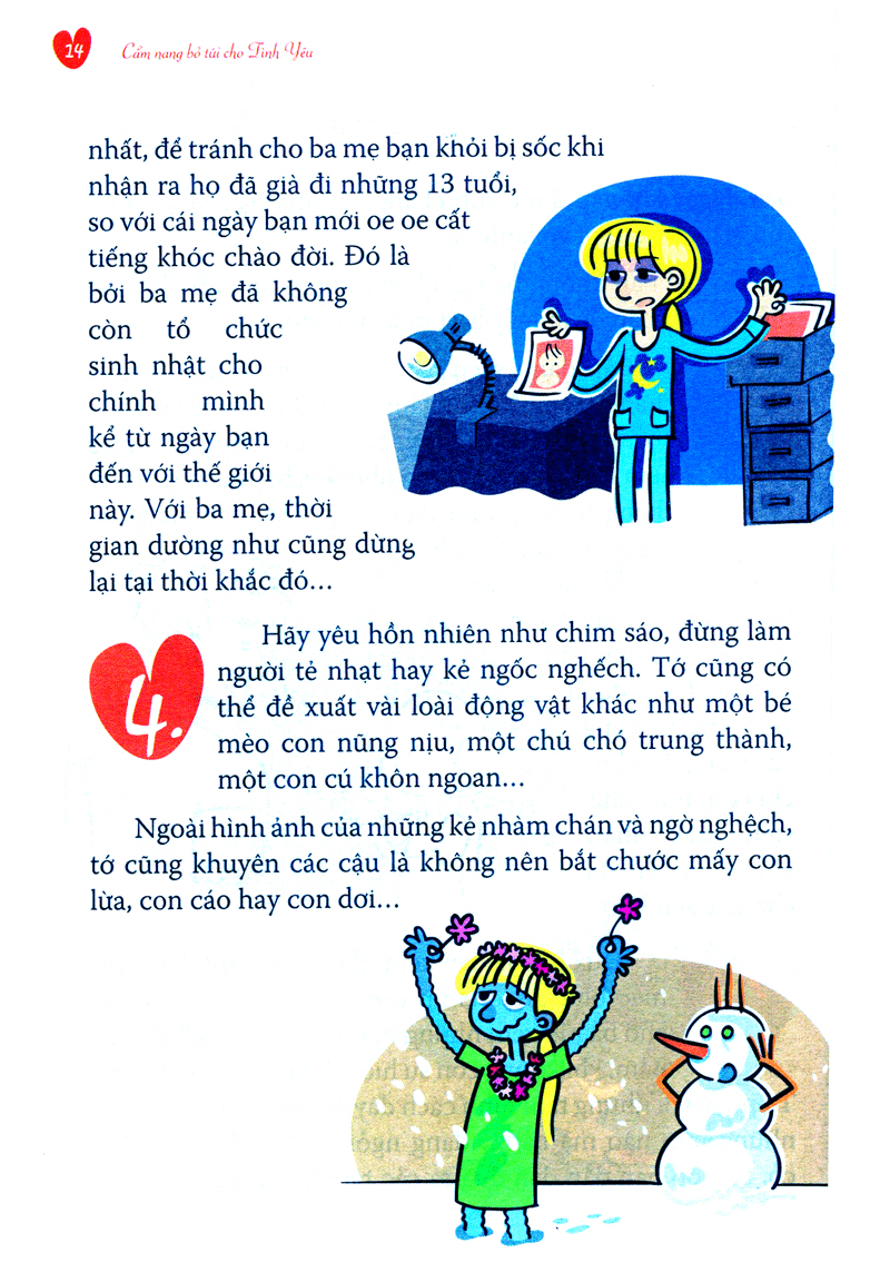 cẩm nang bỏ túi cho tình yêu