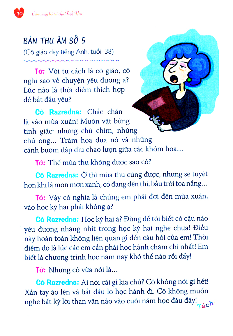 cẩm nang bỏ túi cho tình yêu