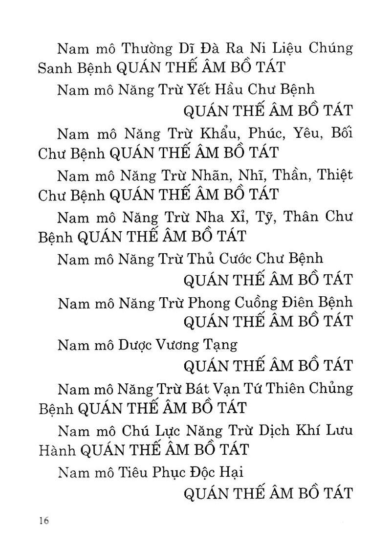 cẩm nang cầu nguyện bồ tát quan âm (tái bản 2022)