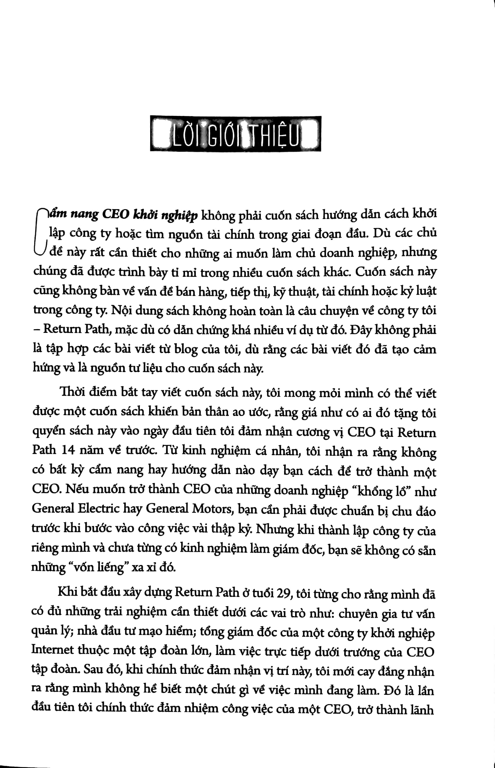 cẩm nang ceo khởi nghiệp