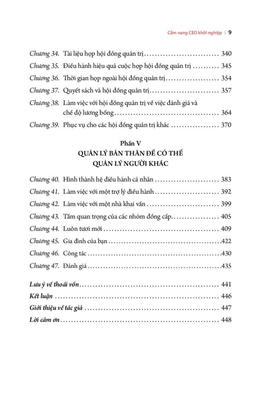 cẩm nang ceo khởi nghiệp