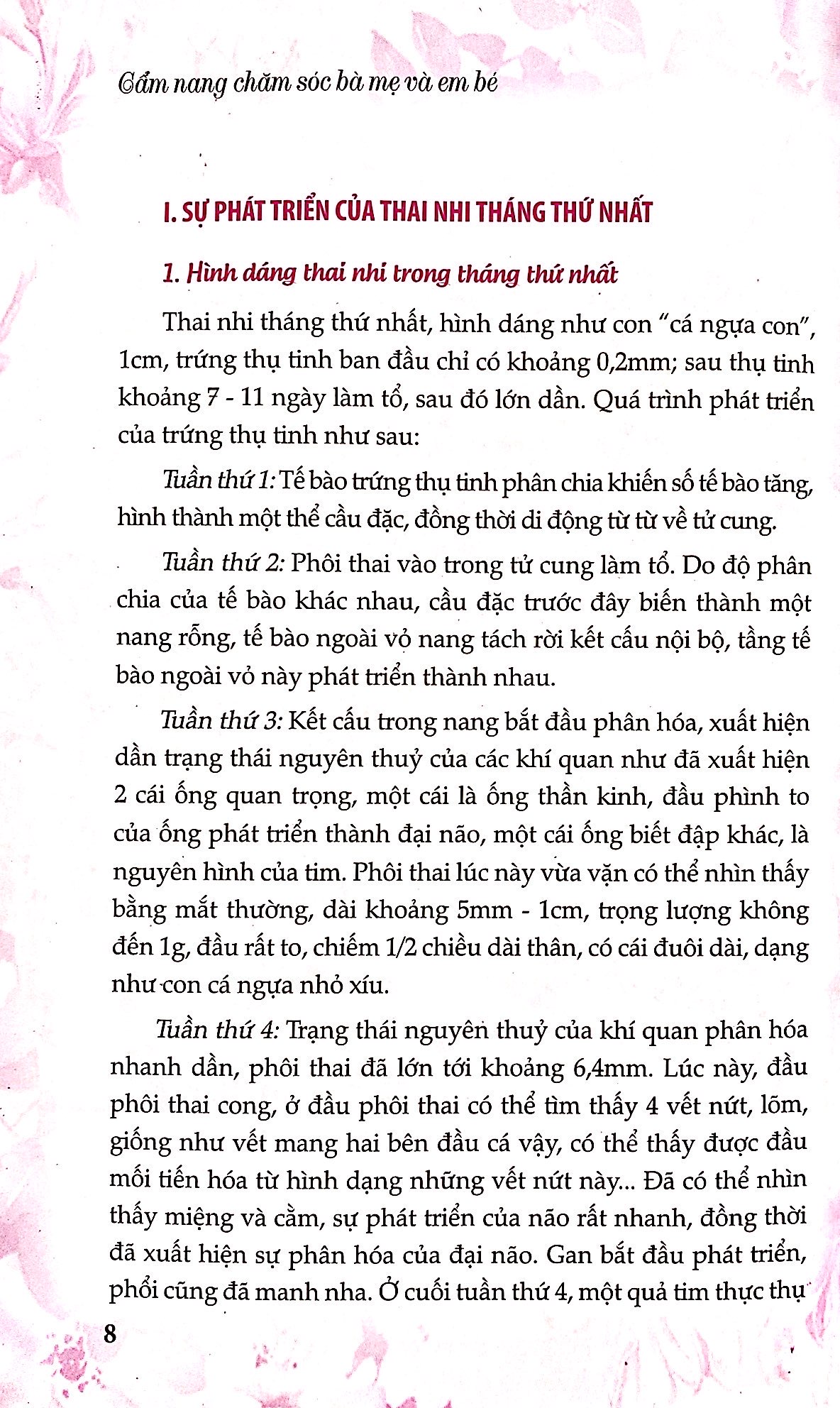 cẩm nang chăm sóc bà mẹ và em bé
