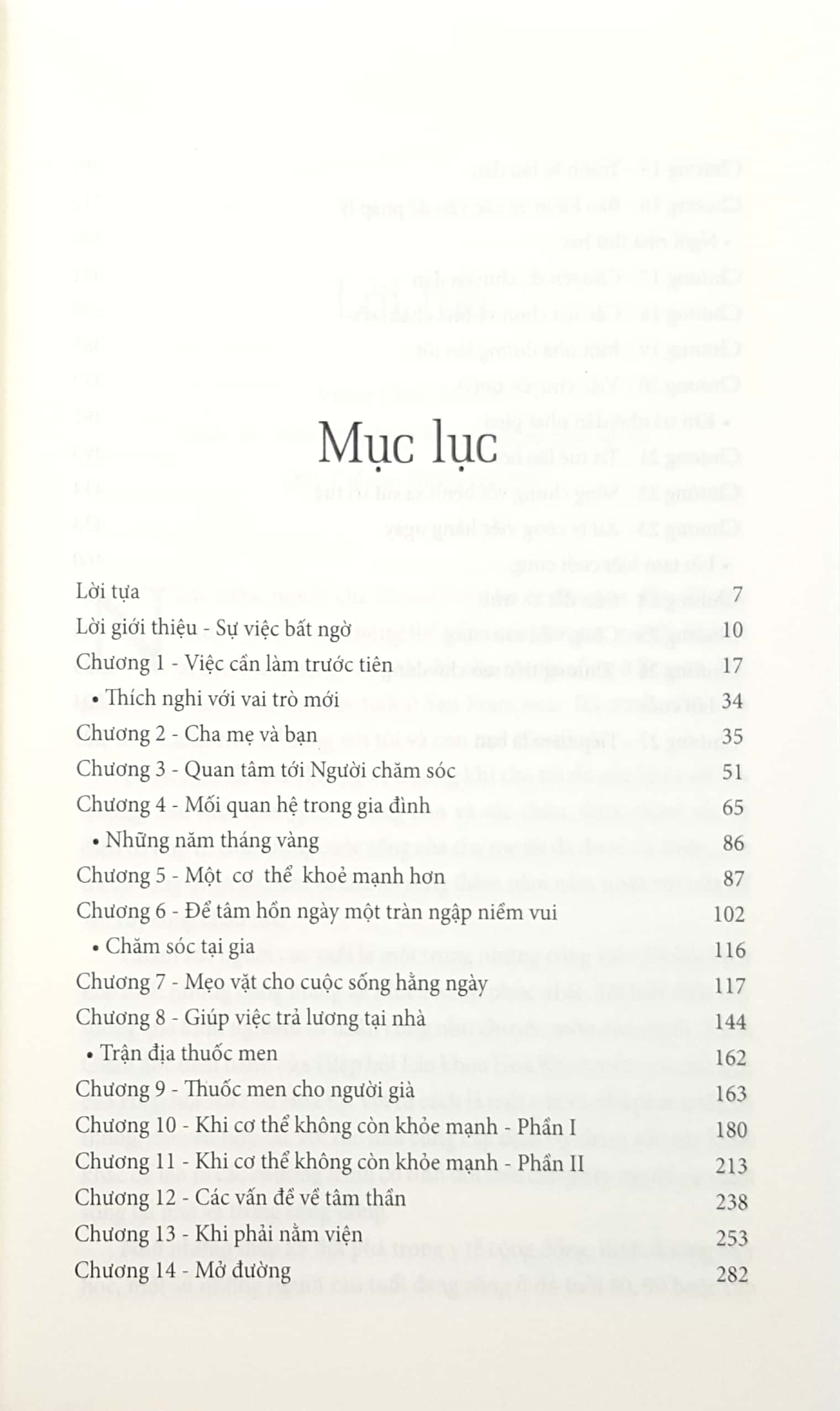 cẩm nang chăm sóc cha mẹ già