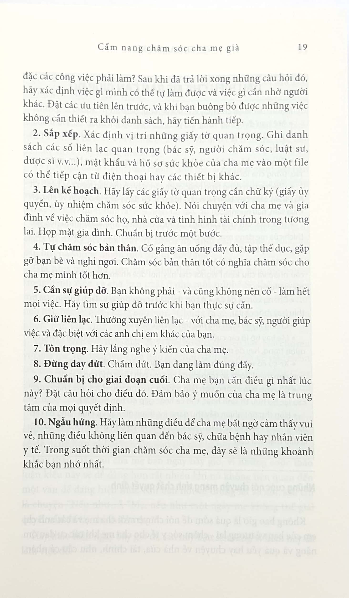 cẩm nang chăm sóc cha mẹ già