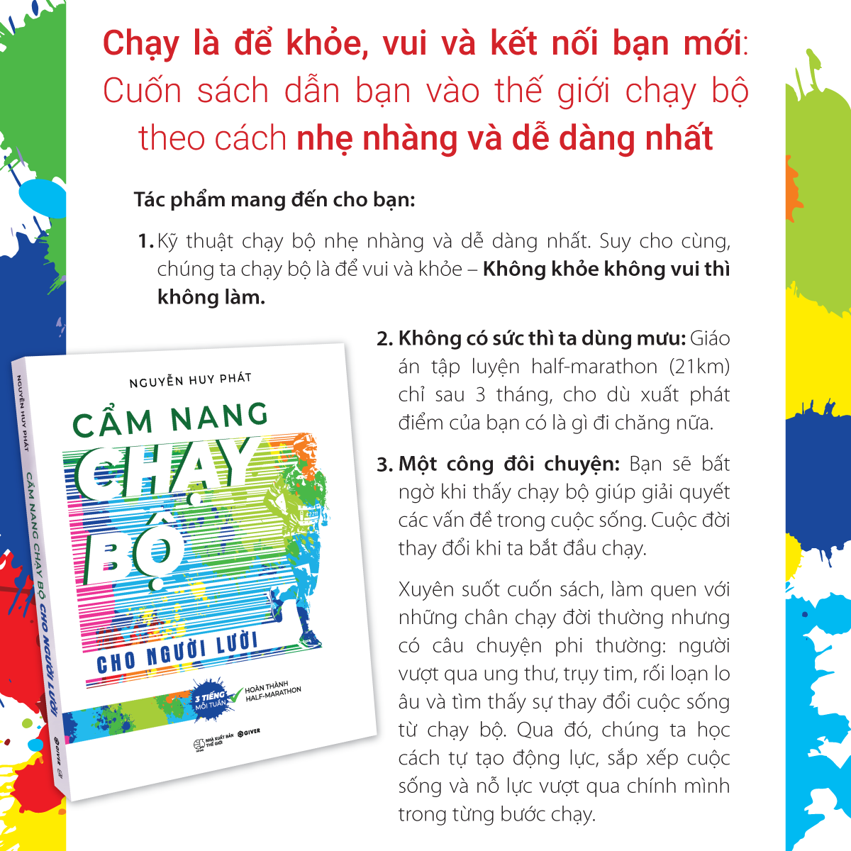 cẩm nang chạy bộ cho người lười