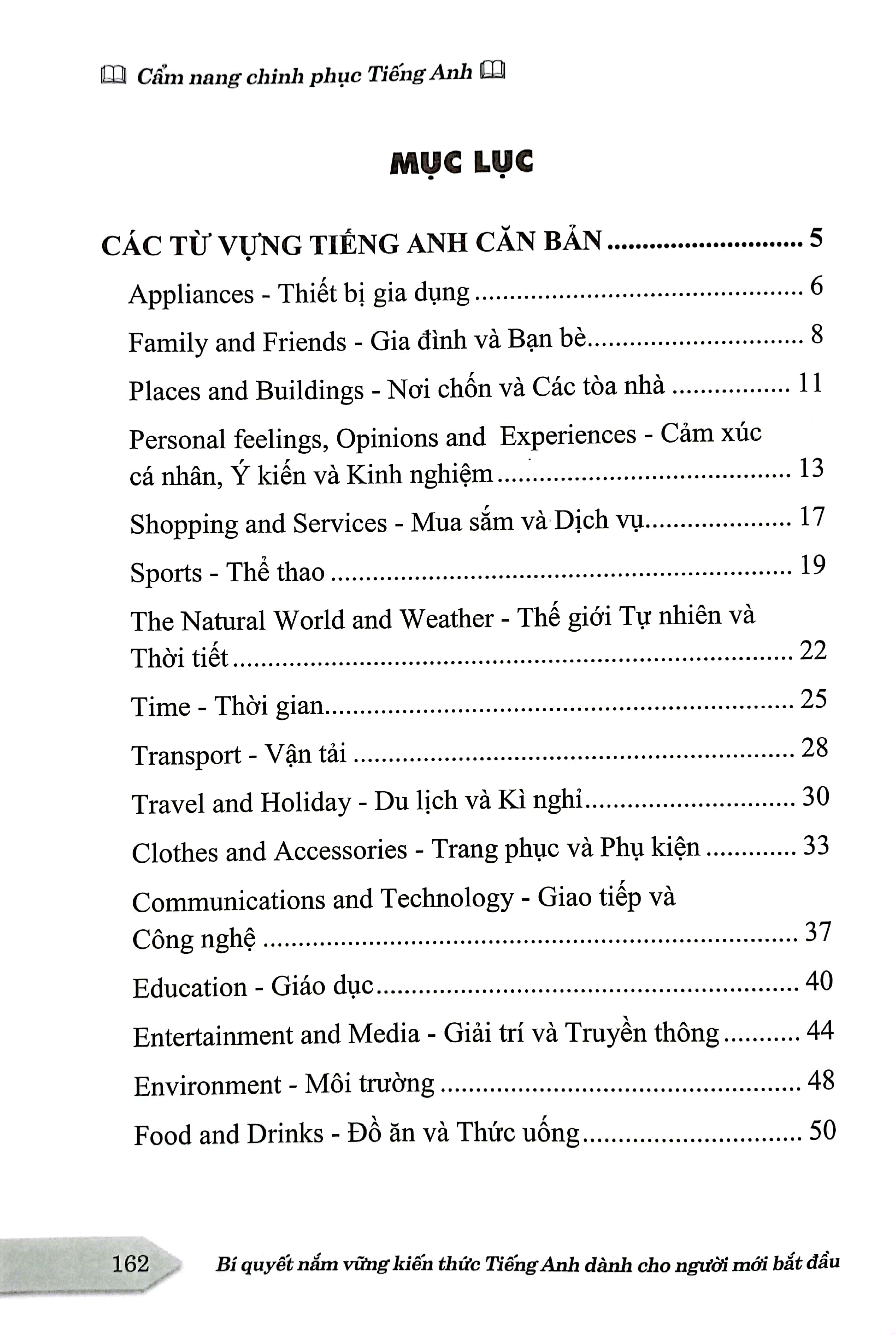 cẩm nang chinh phục tiếng anh - bí quyết nắm vững kiến thức tiếng anh dành cho người mới bắt đầu
