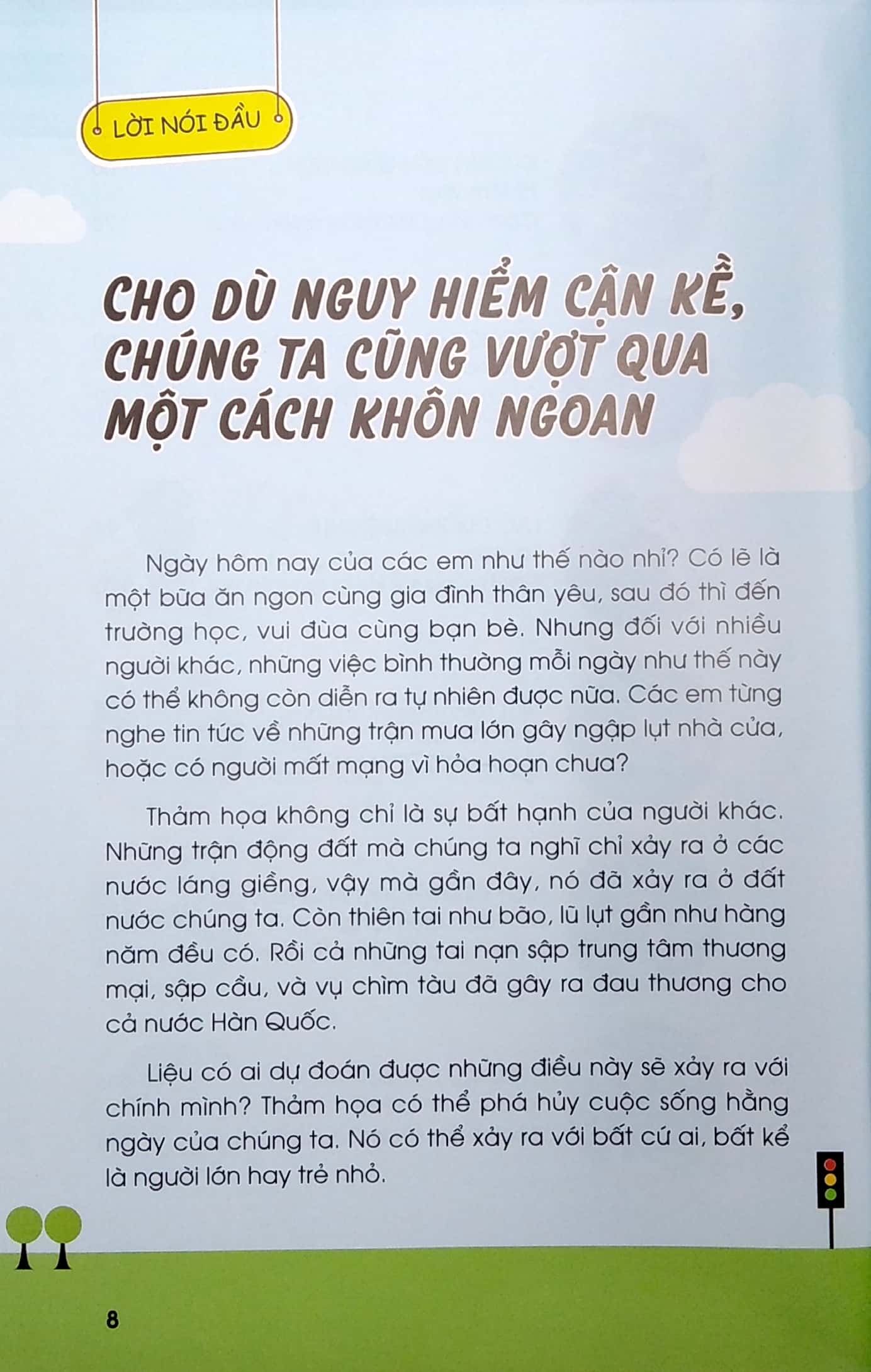cẩm nang cho trẻ từ 6 -15 tuổi - 10 cách sống sót trong thảm họa