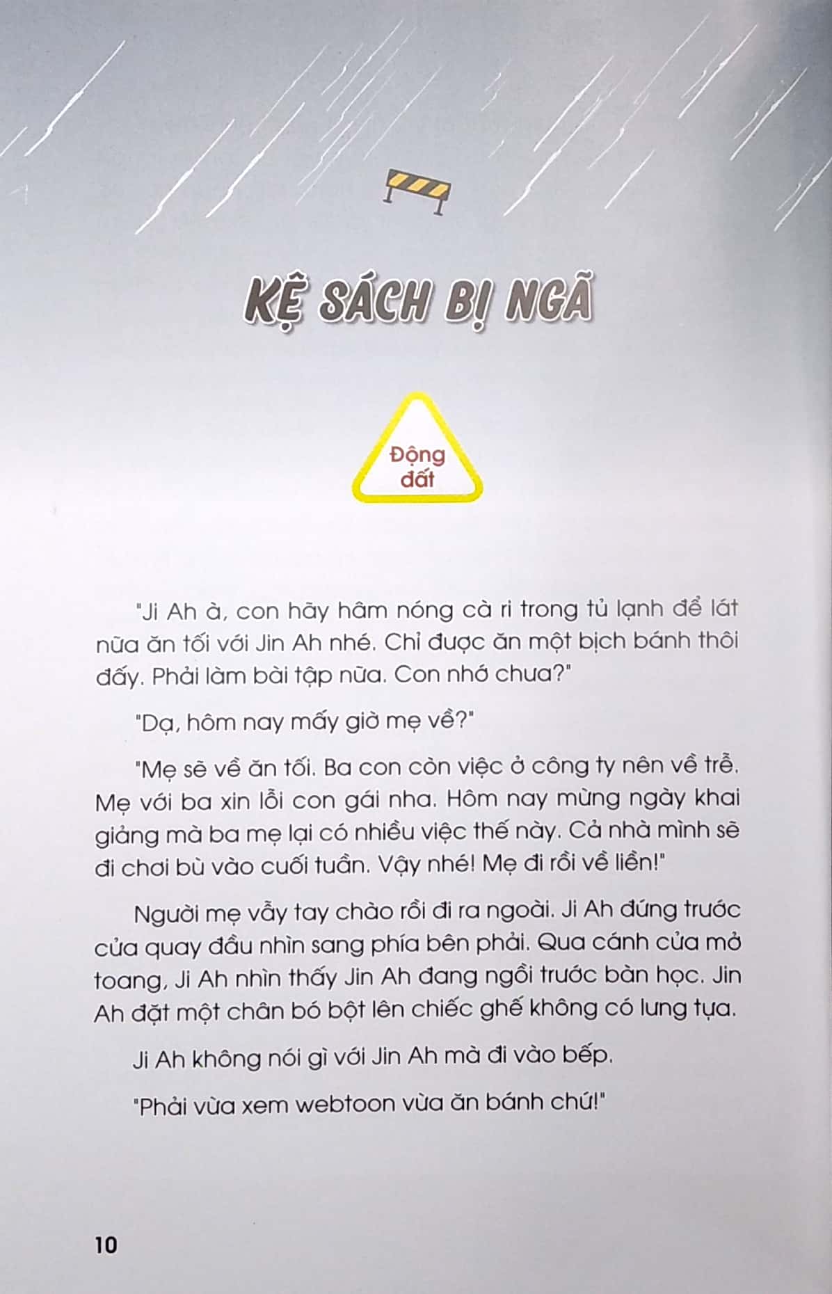 cẩm nang cho trẻ từ 6 -15 tuổi - 10 cách sống sót trong thảm họa