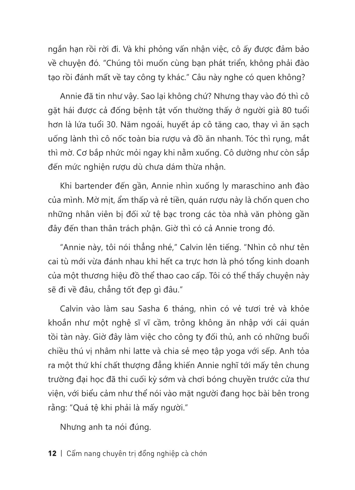 cẩm nang chuyên trị đồng nghiệp cà chớn