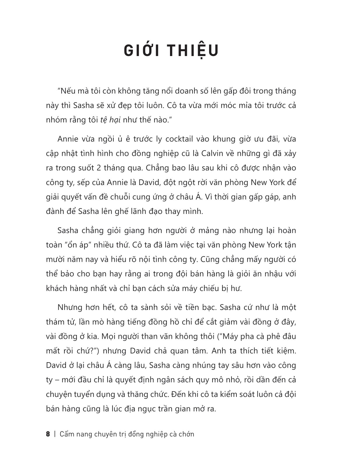 cẩm nang chuyên trị đồng nghiệp cà chớn