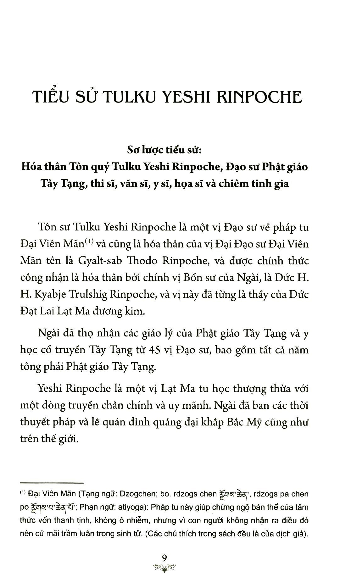 cẩm nang dành cho các vị phật bán phần