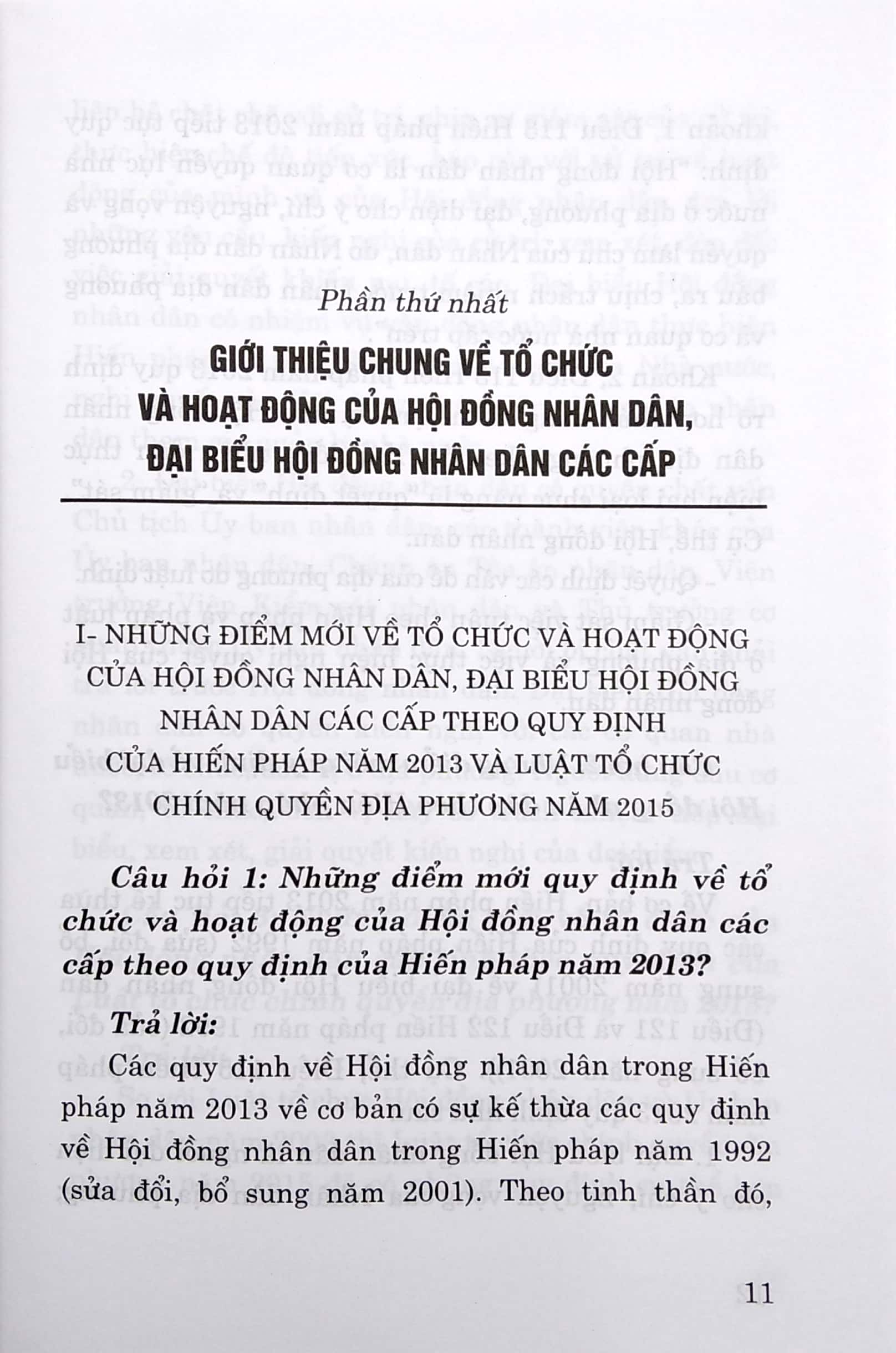 cẩm nang dành cho đại biểu hội đồng nhân dân các cấp