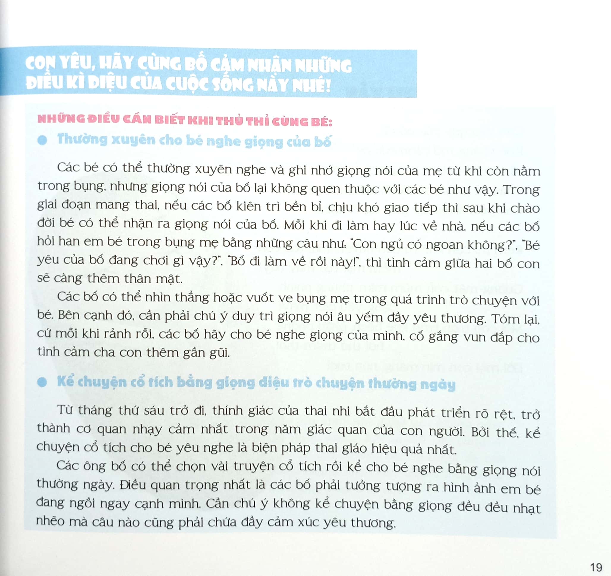 cẩm nang dành cho mẹ bầu và thai nhi - bố kể con nghe (tái bản 2024)