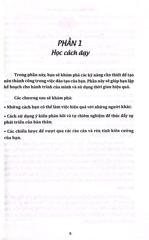 cẩm nang đào tạo giáo viên - 20 chỉ dẫn khởi đầu hành trình giáo dục của bạn